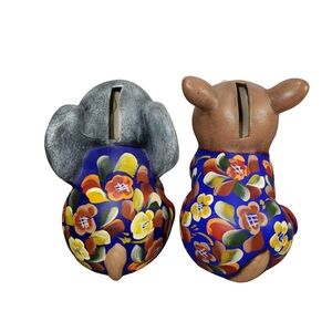 Floral Piggy Banks